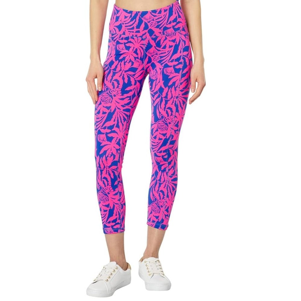 NWT Lilly Pulitzer Weekender High Rise MI Pant, Pink Grenadine, Size S Small